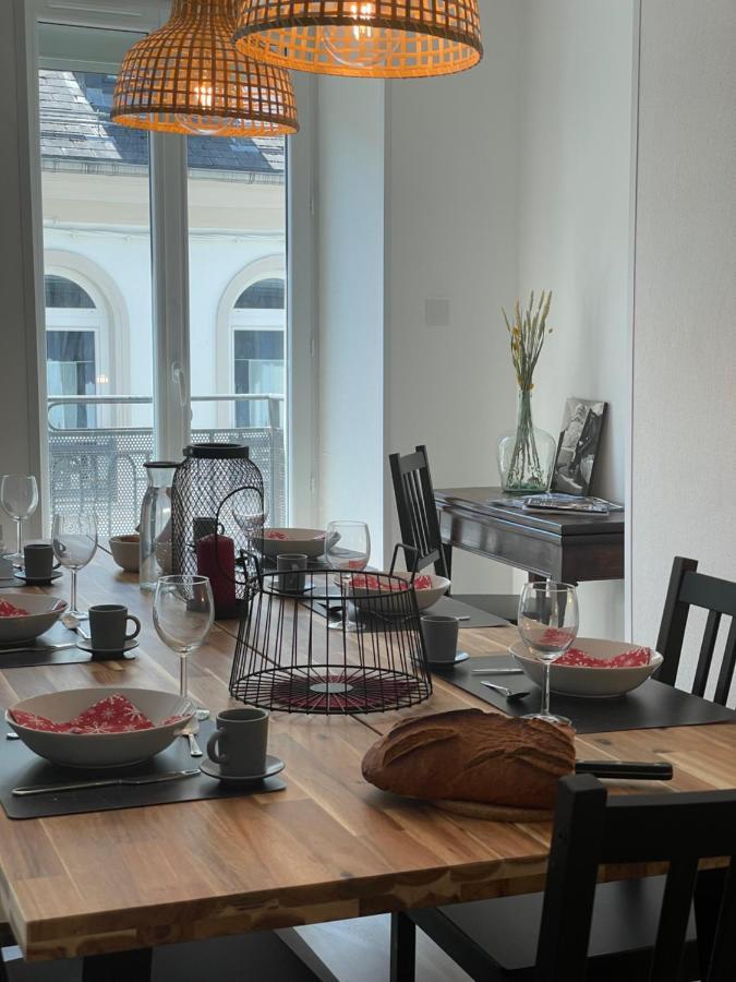 Bel appartement T3 rénové avec cour intérieure - Villa Marie Bagnères-de-Luchon Exterior foto