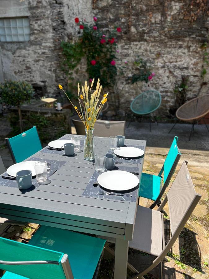 Bel appartement T3 rénové avec cour intérieure - Villa Marie Bagnères-de-Luchon Exterior foto
